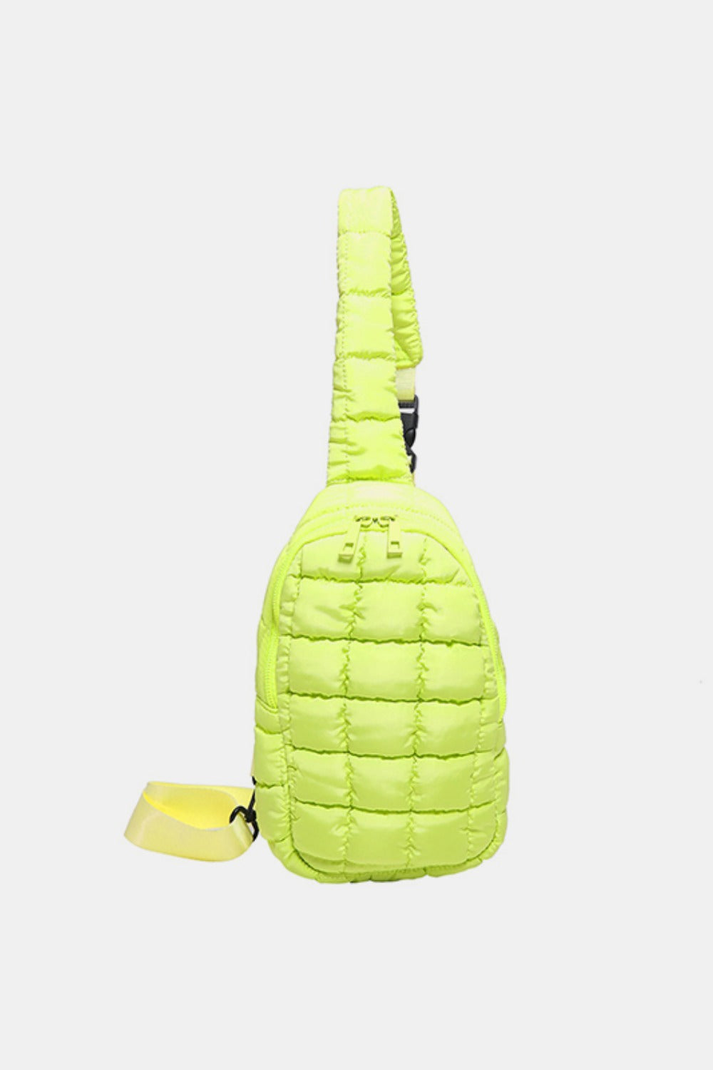 Quilted Nylon Crossbody  Bag