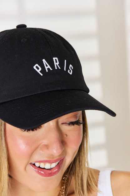 Z Embroidered City Baseball Cap