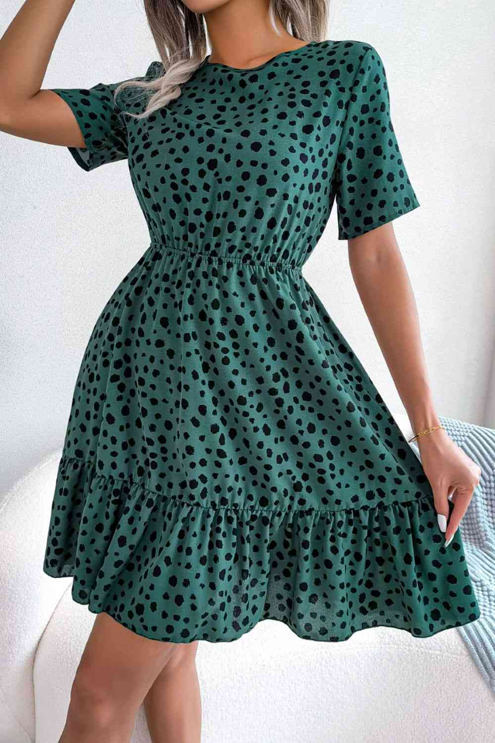 Rufflle Truffle Dress