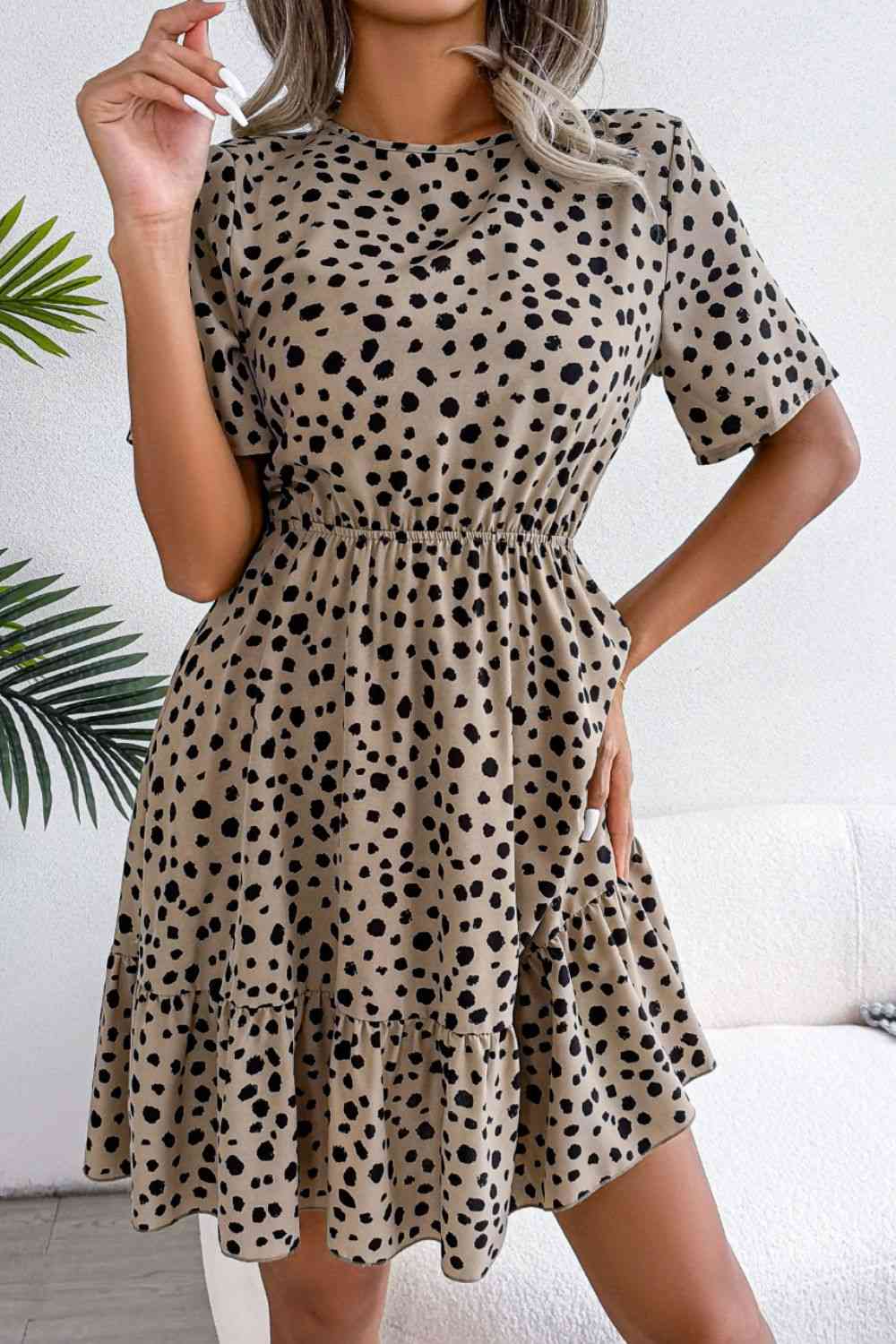 Rufflle Truffle Dress