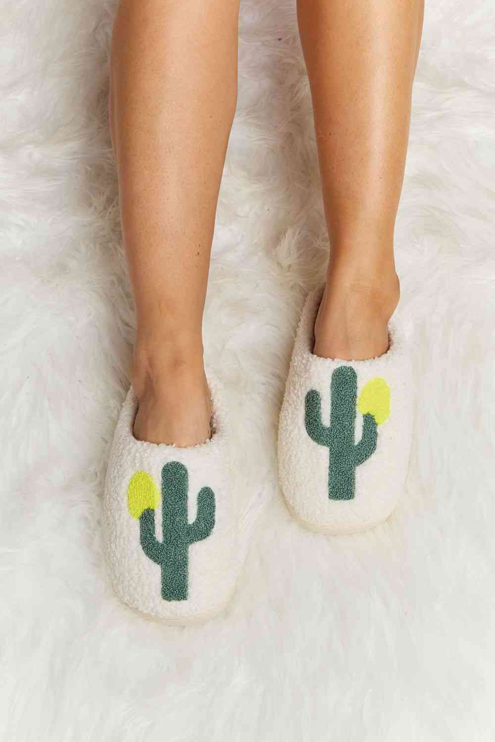 Prickly Pear Plush Feet